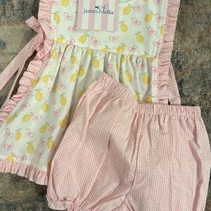 Pink and Yellow Kids Matching Set